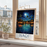 Nadi Poster | Fiji Wall Art
