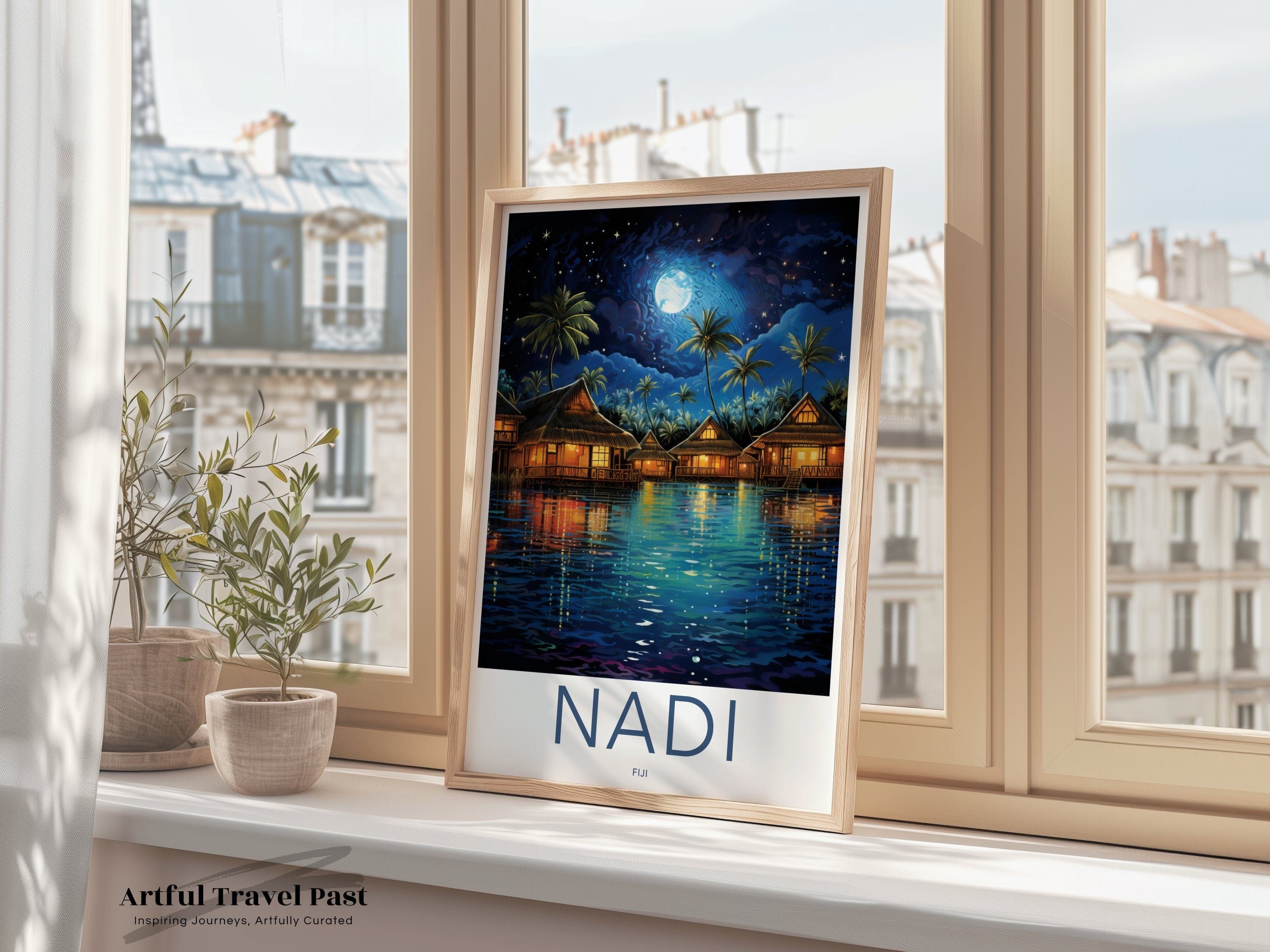 Nadi Poster | Fiji Wall Art