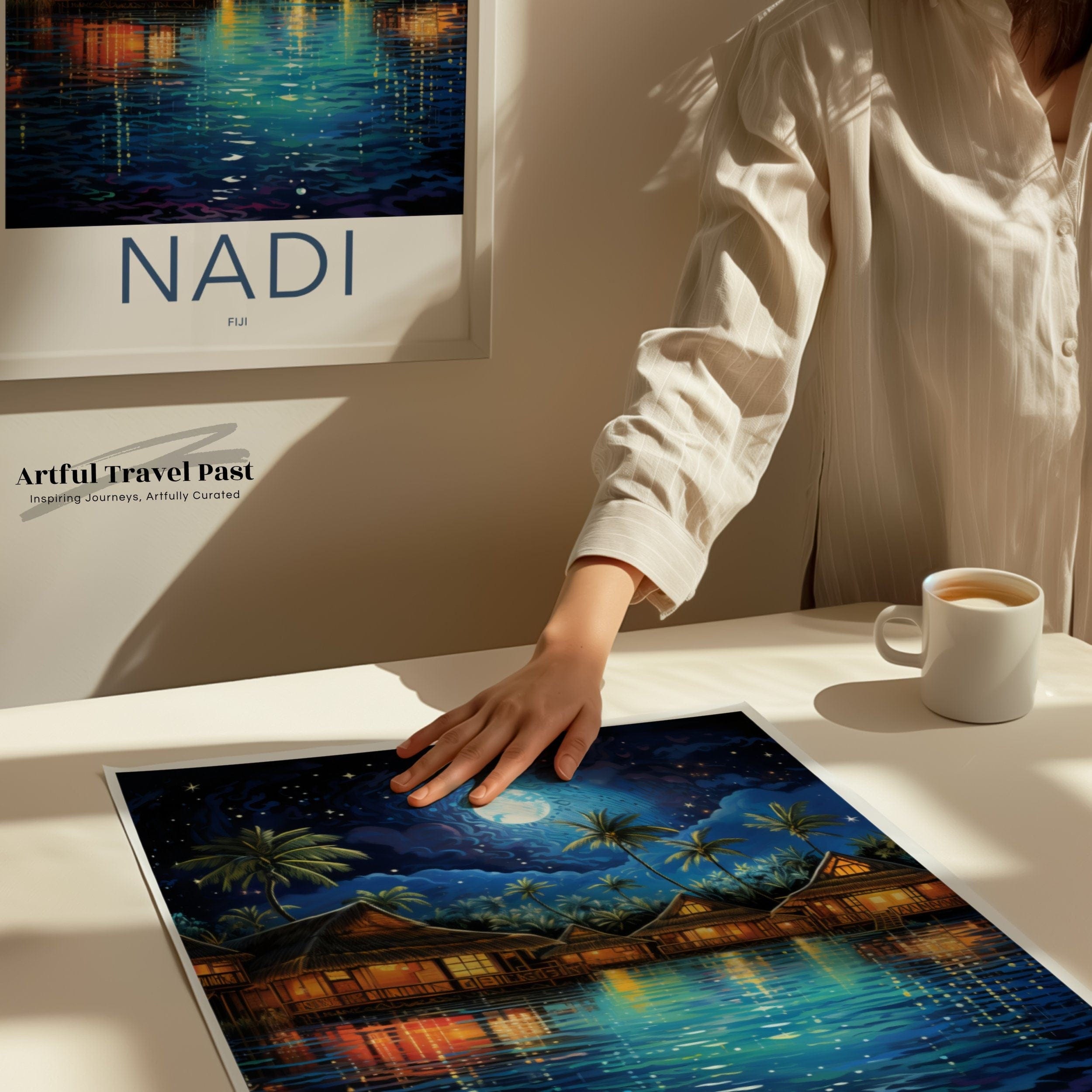 Nadi Poster | Fiji Wall Art