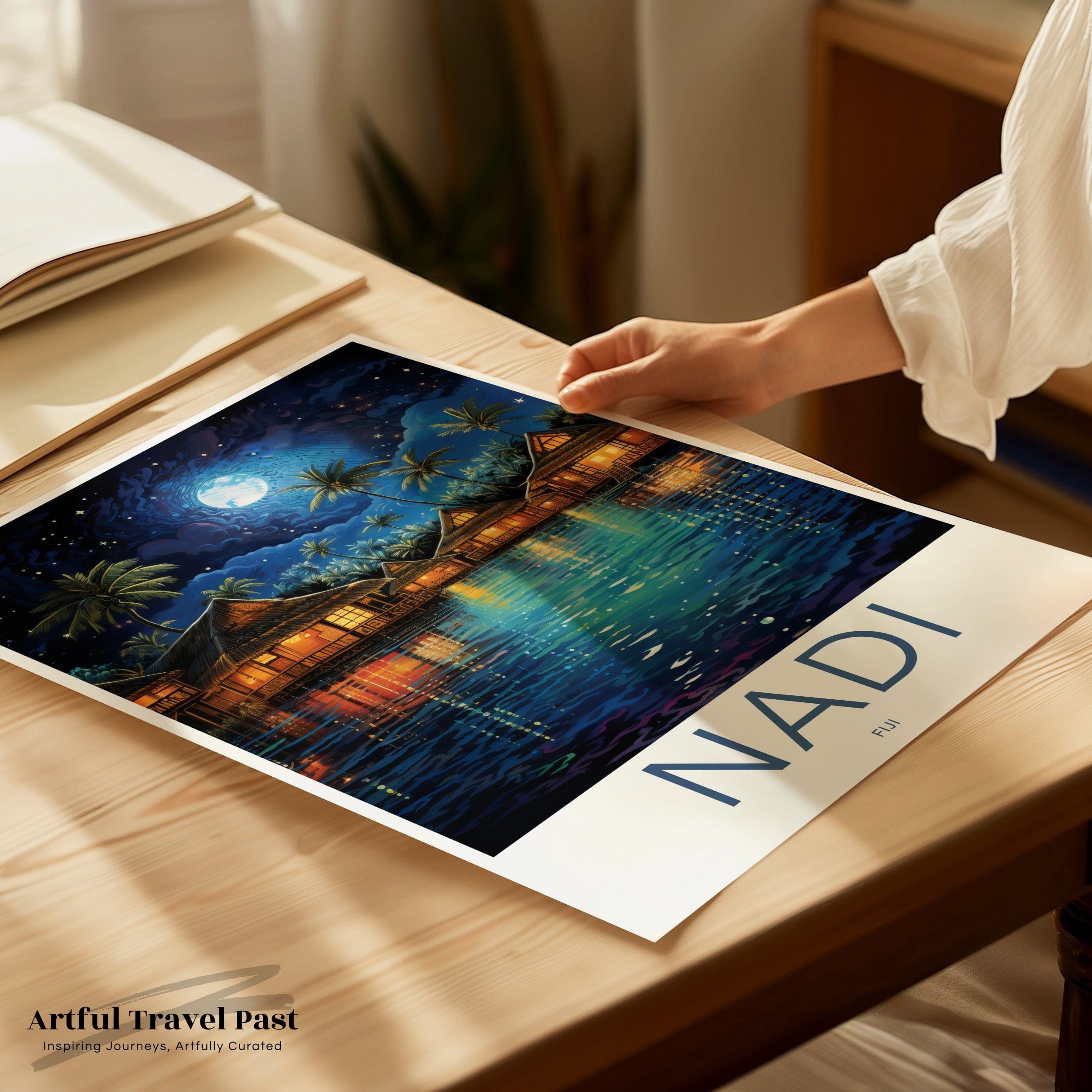 Nadi Poster | Fiji Wall Art