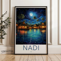 Nadi Poster | Fiji Wall Art