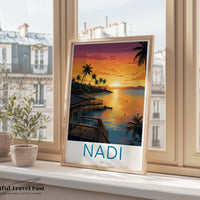 Nadi Poster - Fiji Wall Art