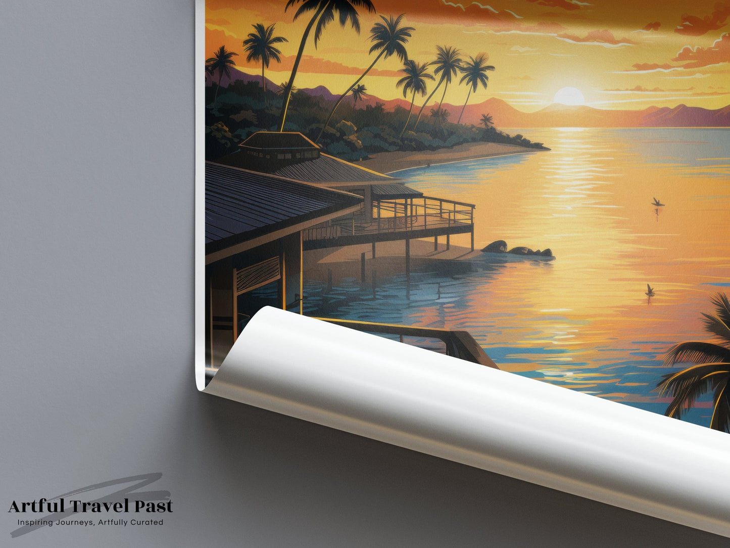 Nadi Poster - Fiji Wall Art