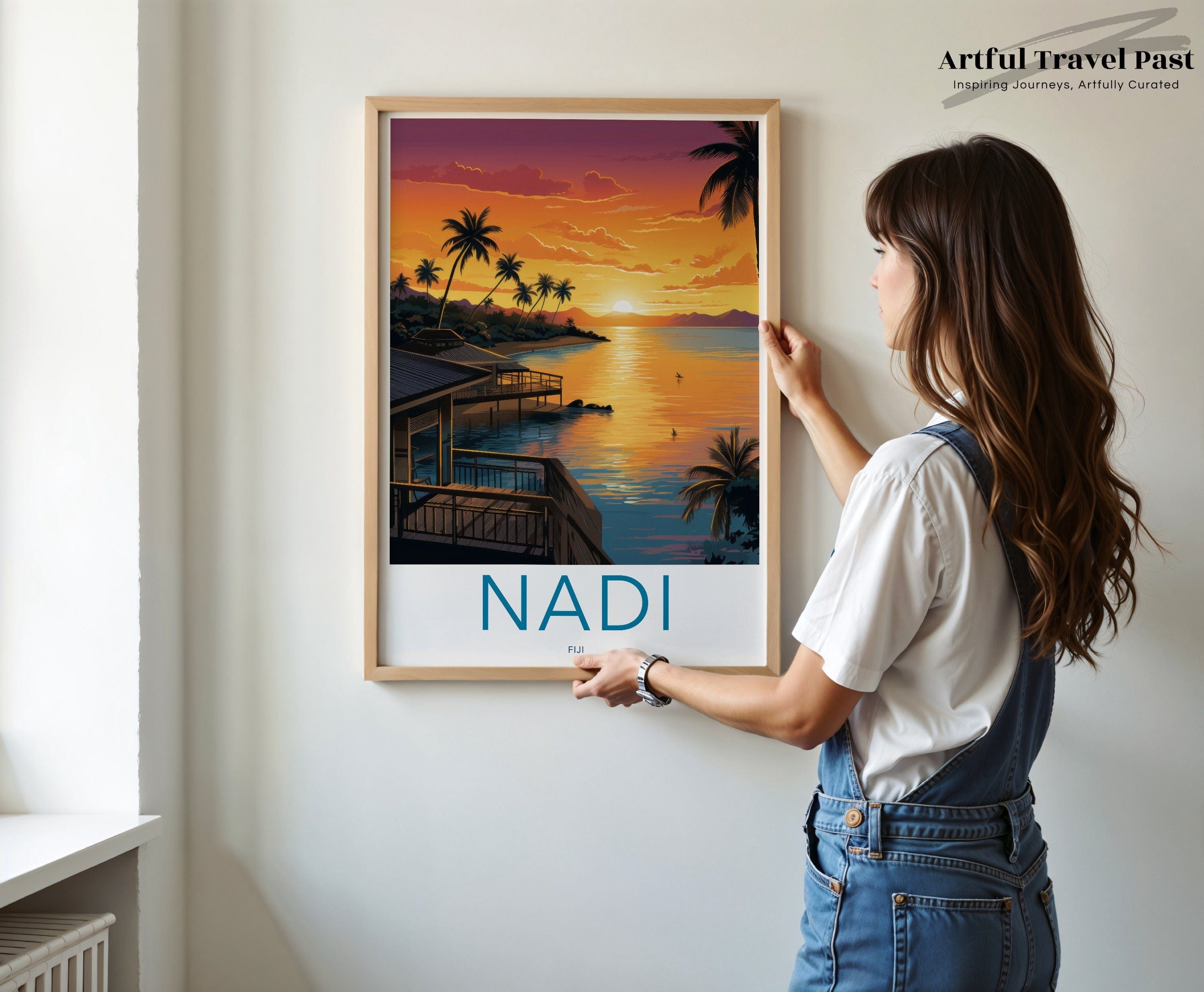 Nadi Poster - Fiji Wall Art