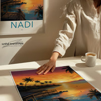 Nadi Poster - Fiji Wall Art