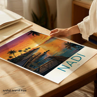 Nadi Poster - Fiji Wall Art