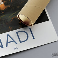 Nadi Poster - Fiji Wall Art
