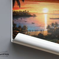 Nadi Poster - Fiji Wall Art