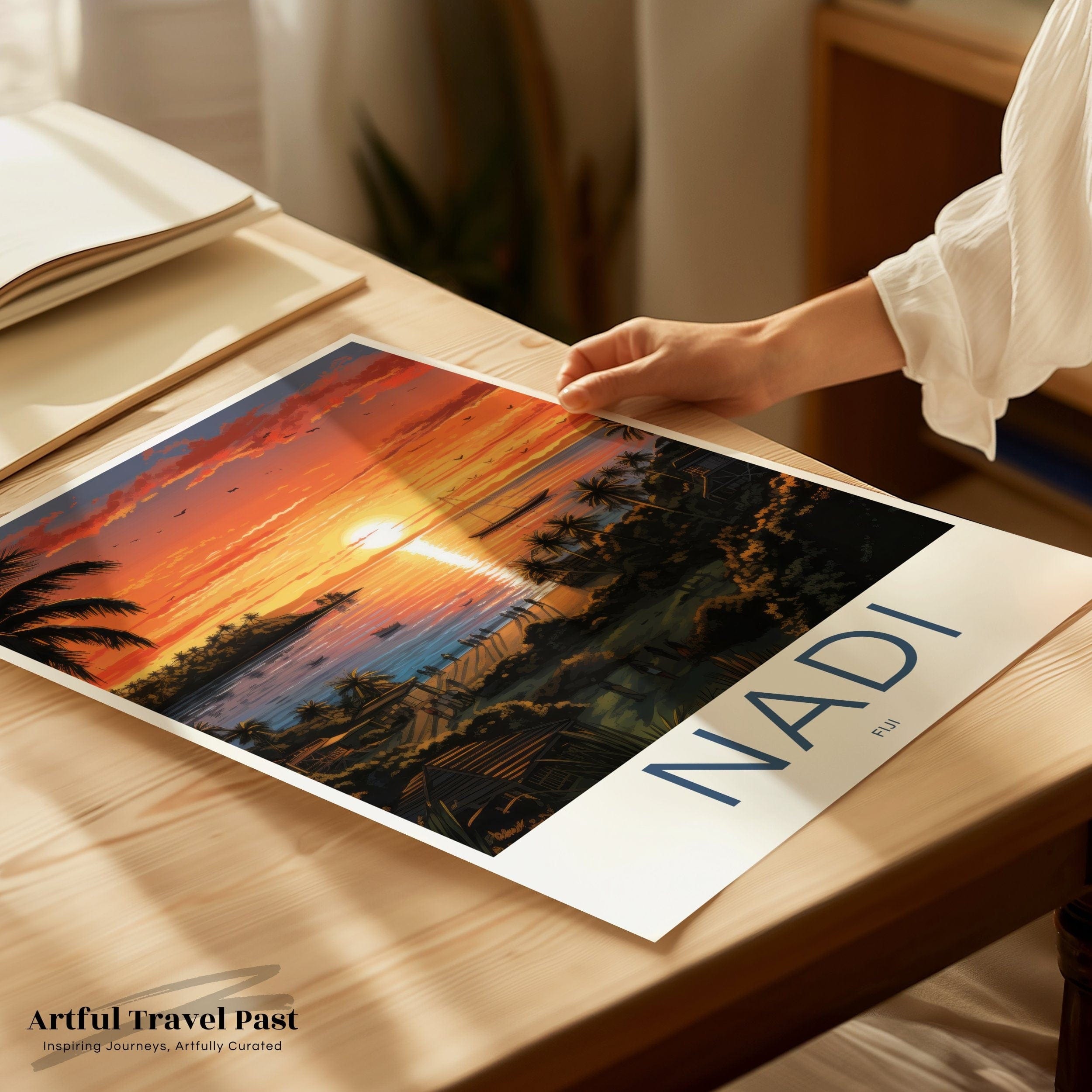 Nadi Poster - Fiji Wall Art
