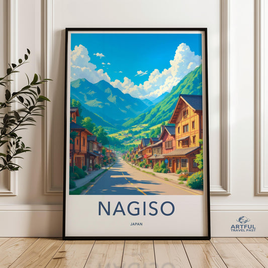 Nagiso Poster - Japan Wall Art