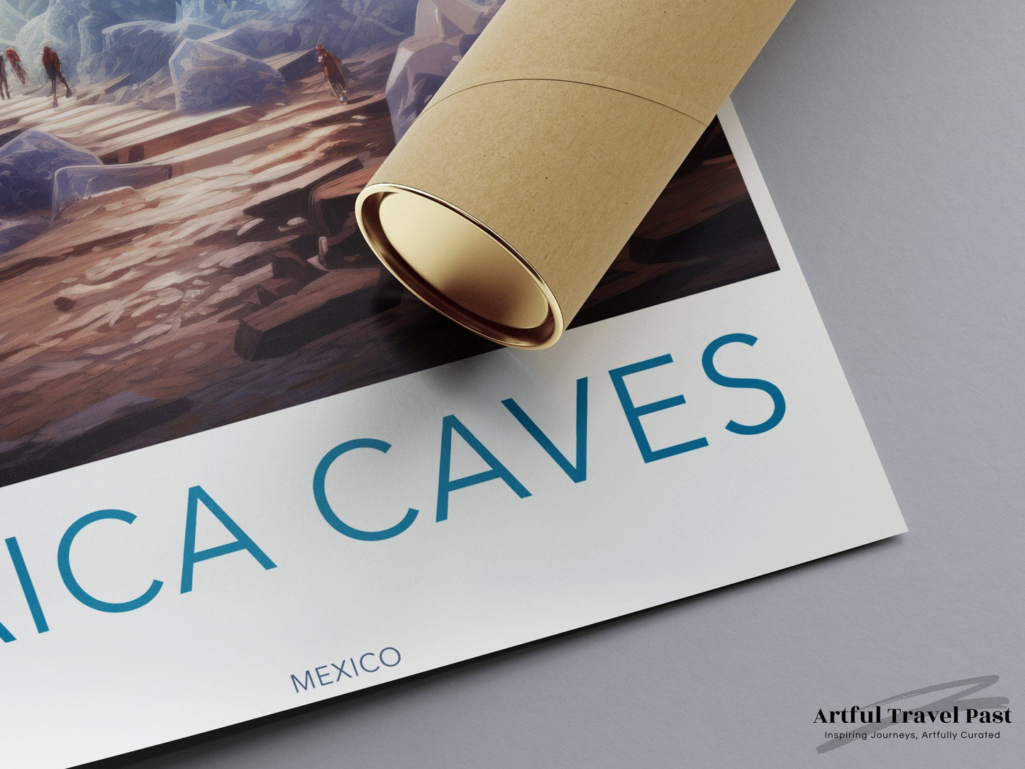 Naica Caves Poster | Chihuahua Wall Art | Mexico Decor