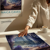 Naica Caves Poster | Chihuahua Wall Art | Mexico Decor