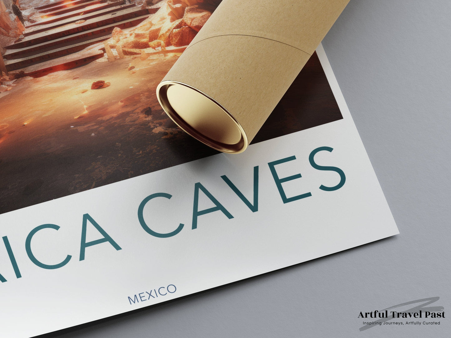 Naica Caves Poster | Chihuahua Wall Art | Mexico Decor