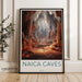 Naica Caves Poster | Chihuahua Wall Art | Mexico Decor