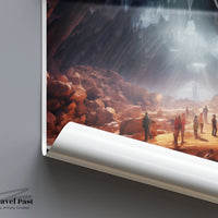 Naica Caves Poster - Mexico Wall Art