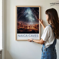 Naica Caves Poster - Mexico Wall Art