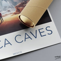 Naica Caves Poster - Mexico Wall Art