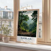 Nam Ha Poster - Laos Wall Art