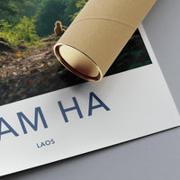 Nam Ha Poster - Laos Wall Art