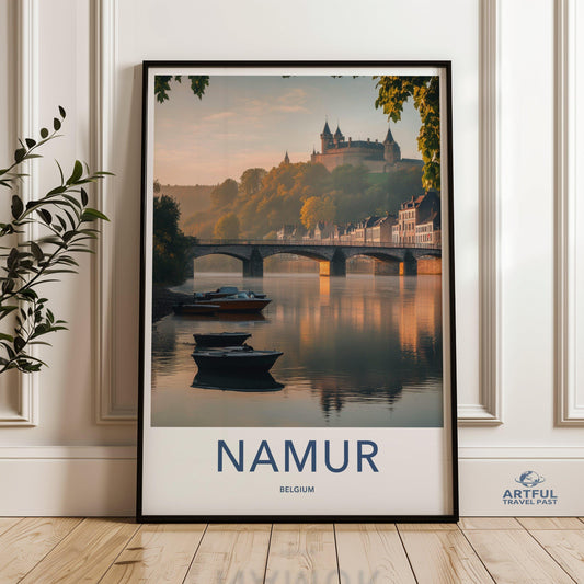Namur Poster - Belgium Wall Art