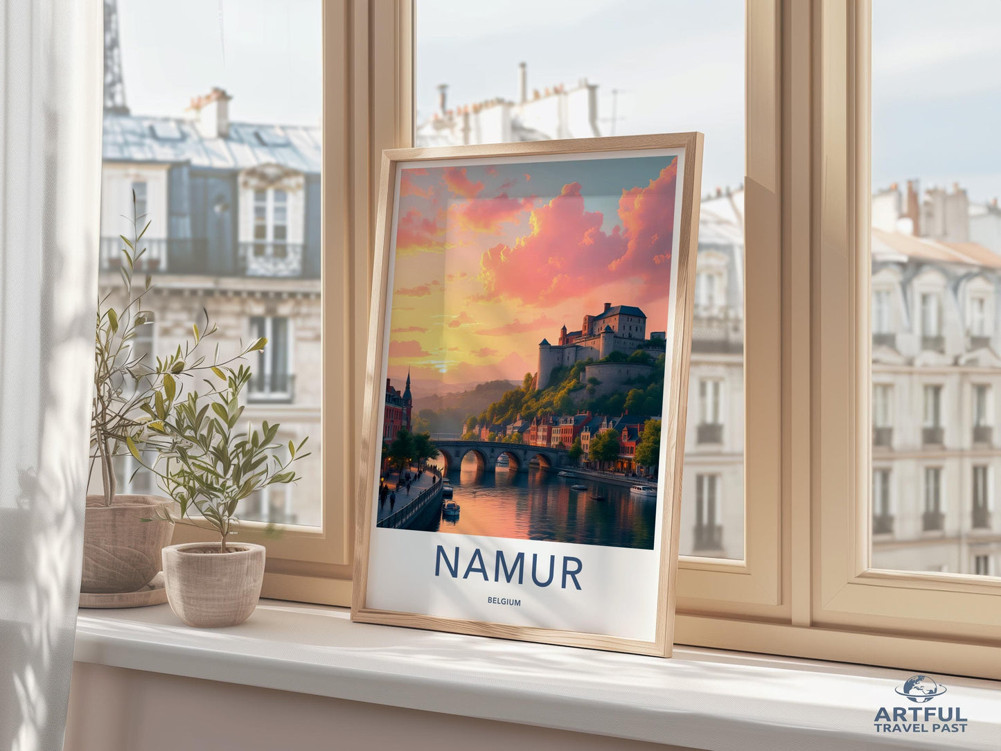 Namur Poster - Belgium Wall Art