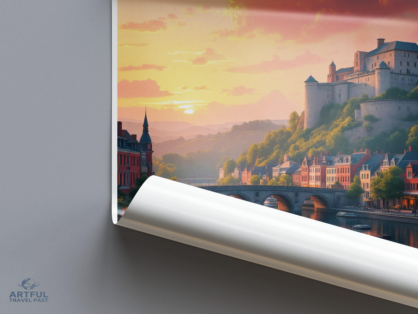 Namur Poster - Belgium Wall Art