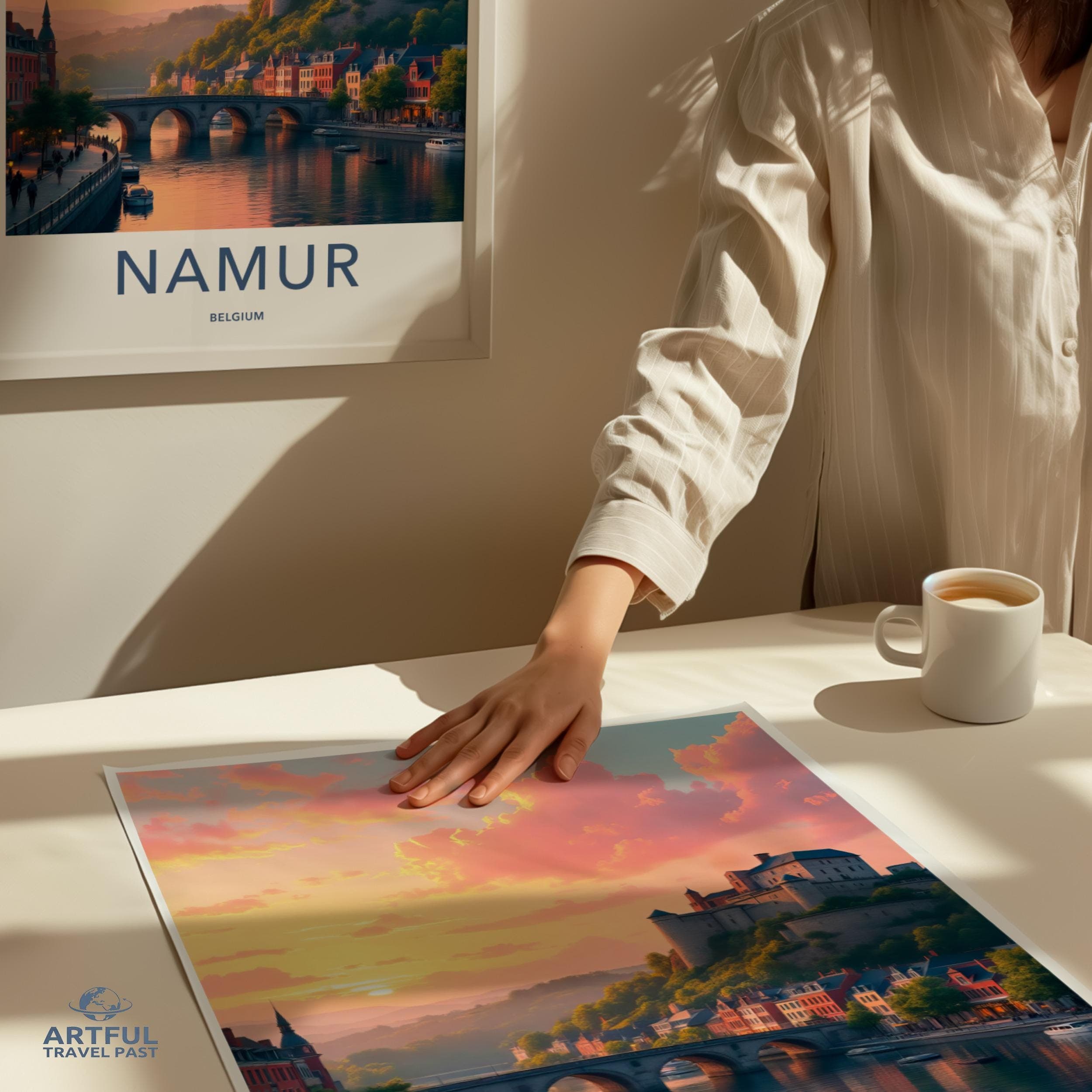 Namur Poster - Belgium Wall Art