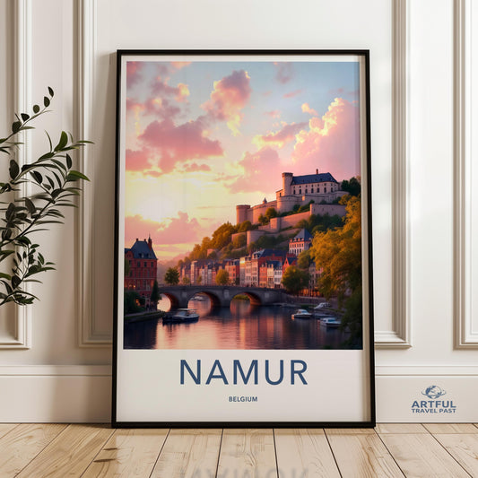Namur Poster - Belgium Wall Art