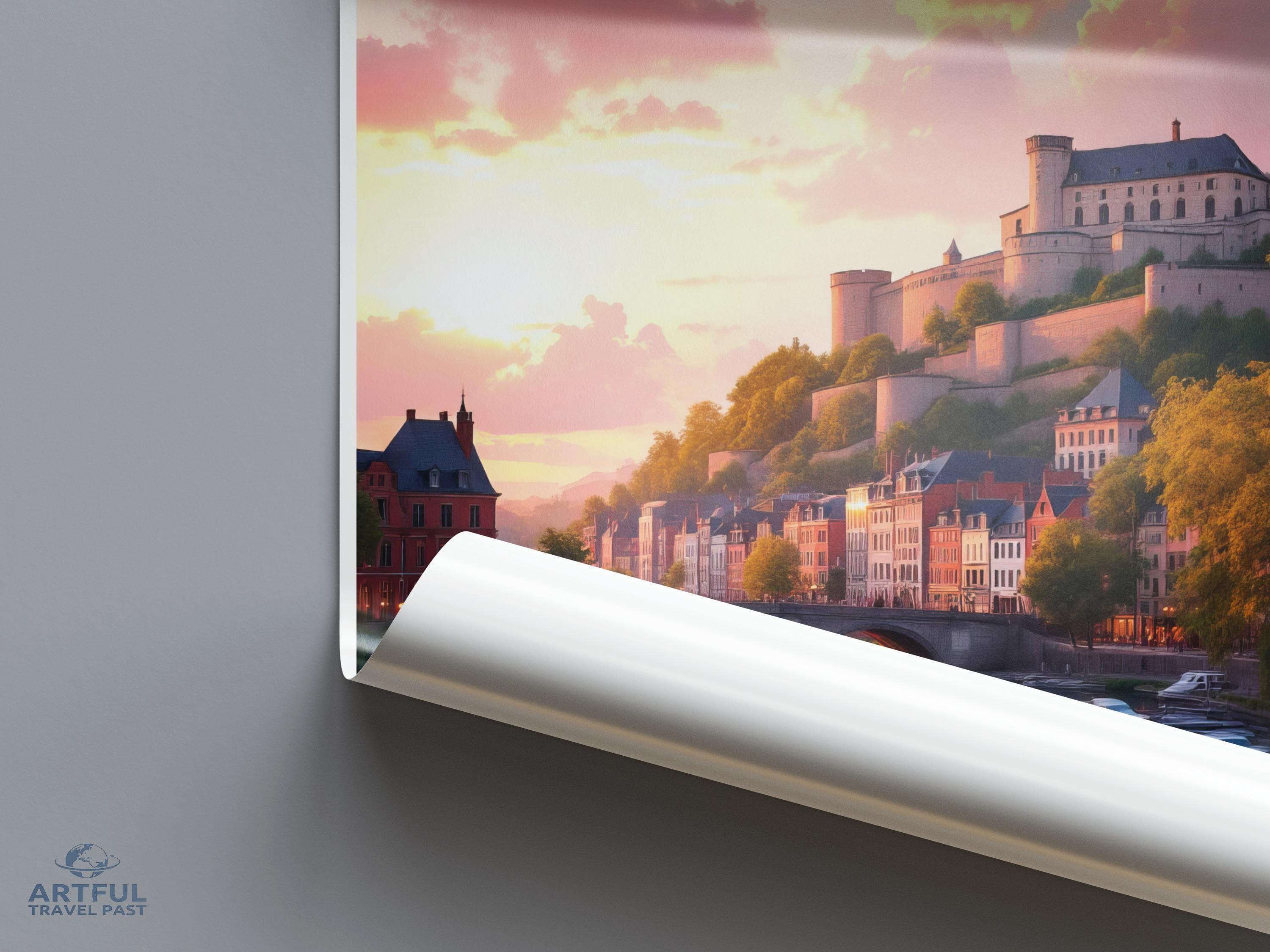 Namur Poster - Belgium Wall Art