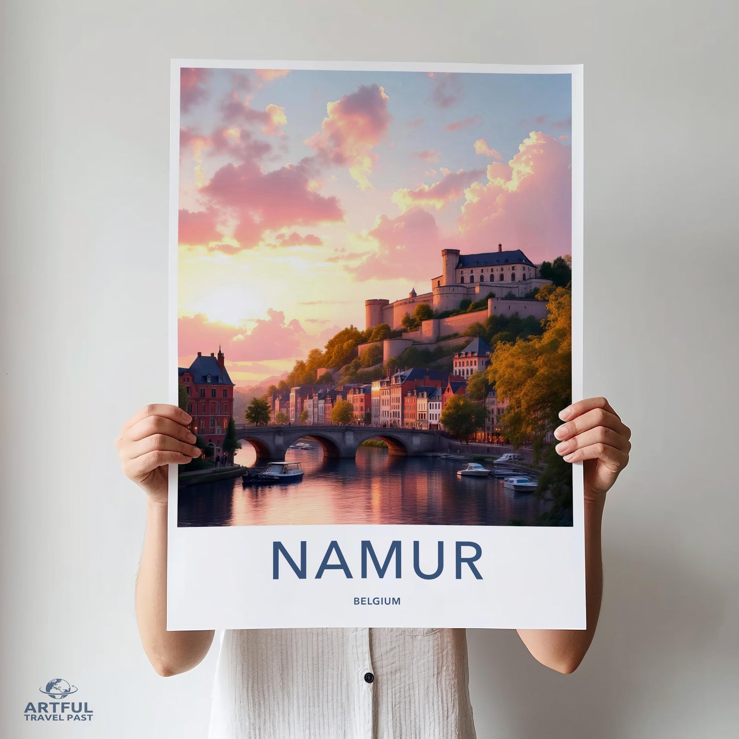 Namur Poster - Belgium Wall Art