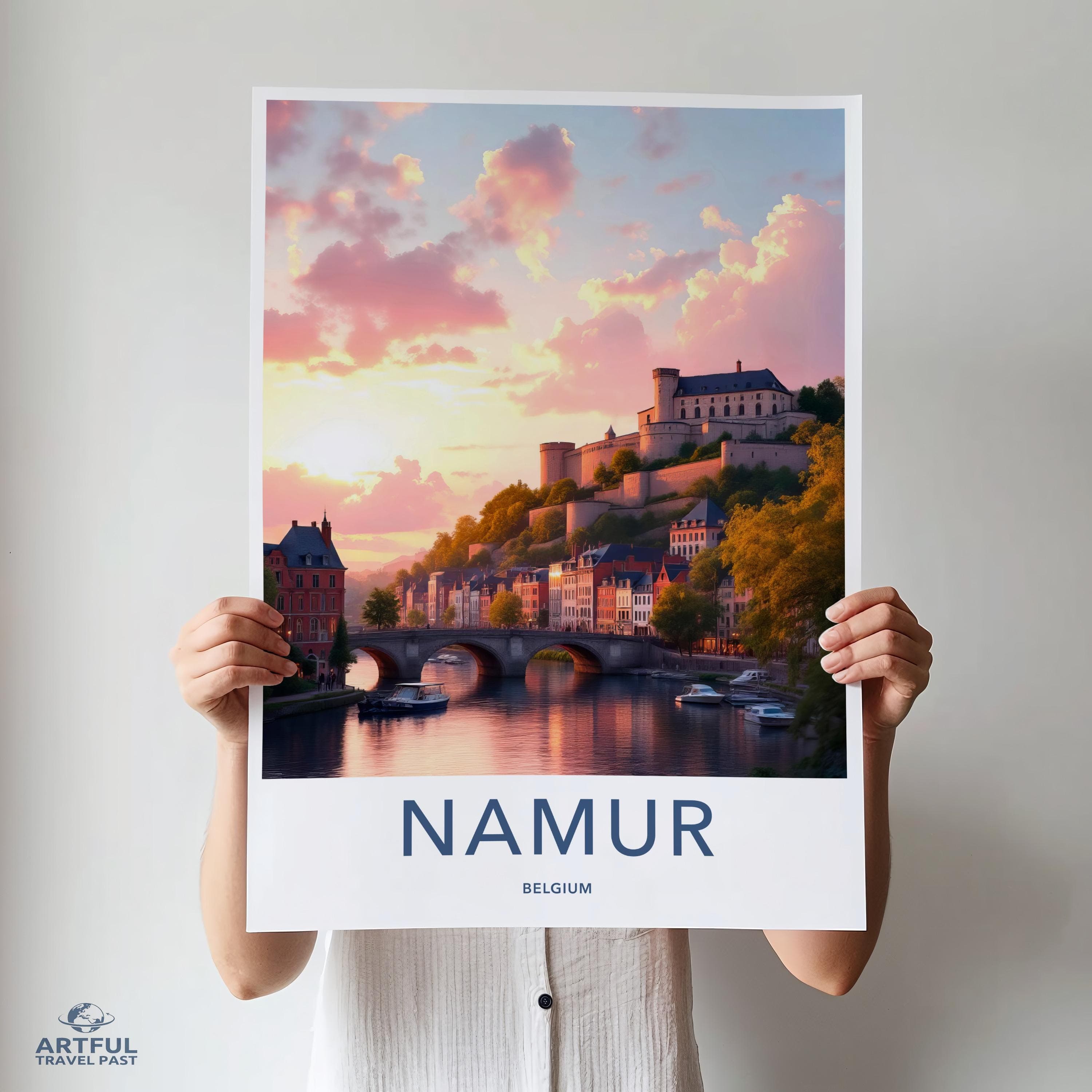 Namur Poster - Belgium Wall Art