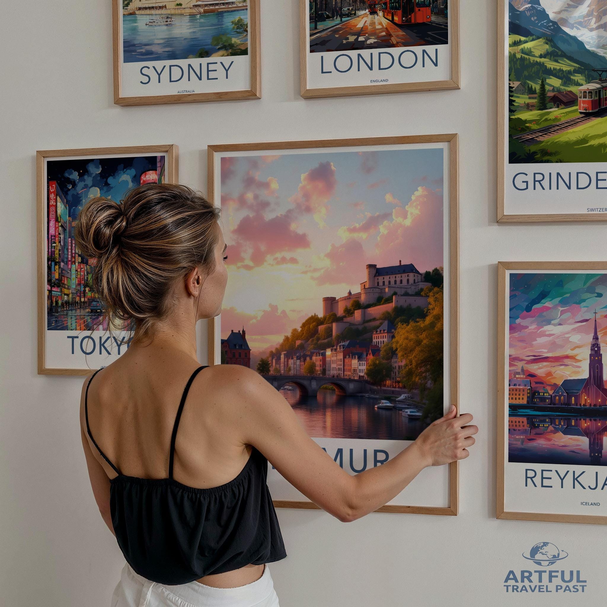 Namur Poster - Belgium Wall Art