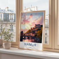Namur Poster - Belgium Wall Art