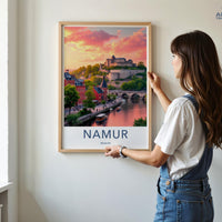 Namur Poster - Belgium Wall Art