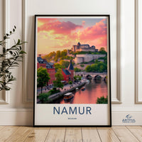 Namur Poster - Belgium Wall Art