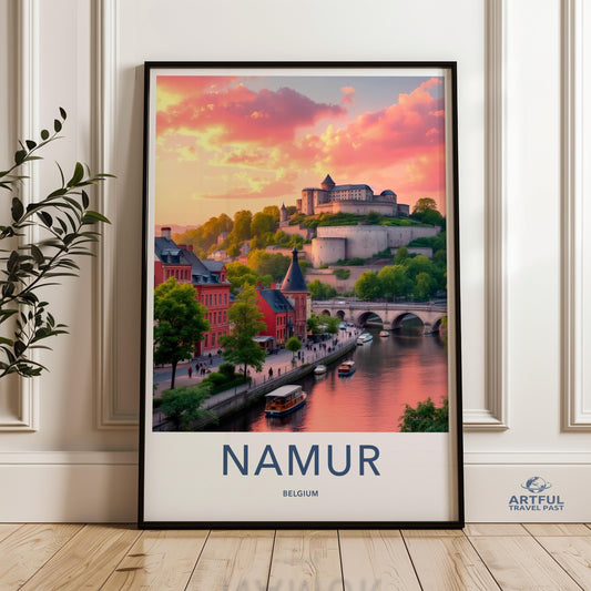 Namur Poster - Belgium Wall Art
