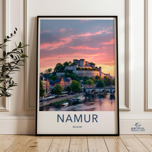 Namur Poster - Belgium Wall Art