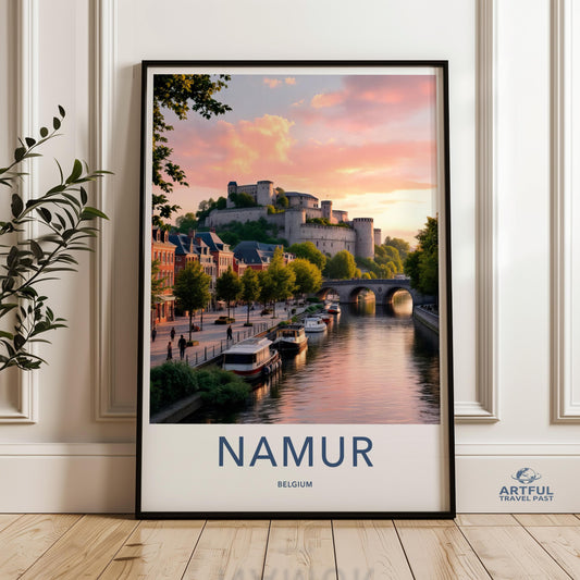 Namur Poster - Belgium Wall Art
