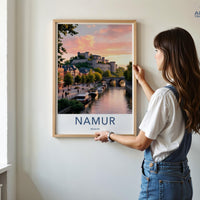 Namur Poster - Belgium Wall Art