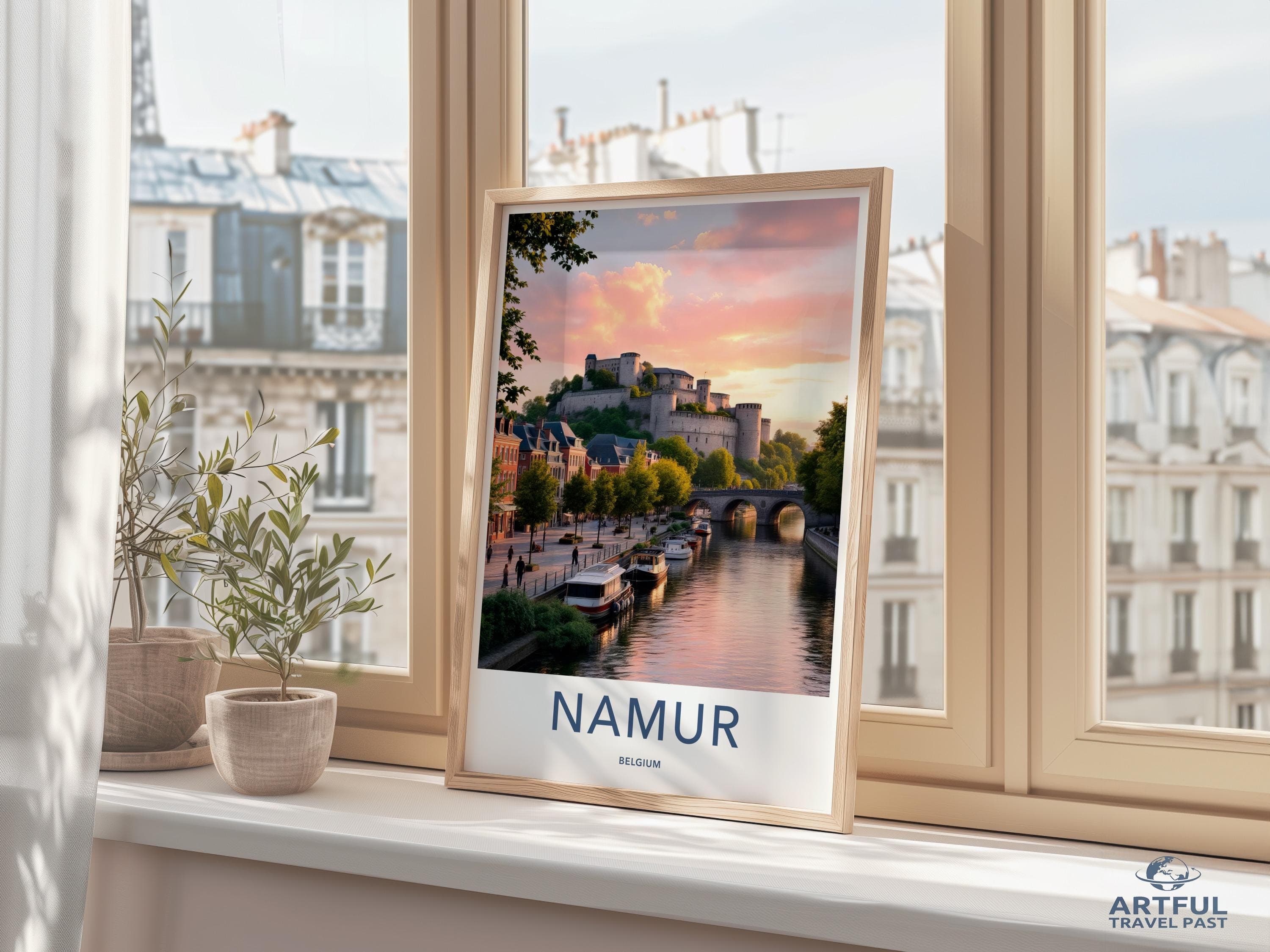 Namur Poster - Belgium Wall Art