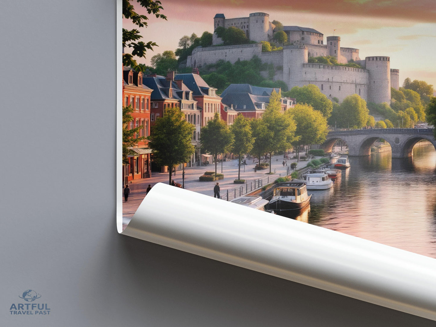 Namur Poster - Belgium Wall Art