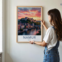Namur Poster - Belgium Wall Art