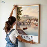 Namur Poster - Belgium Wall Art