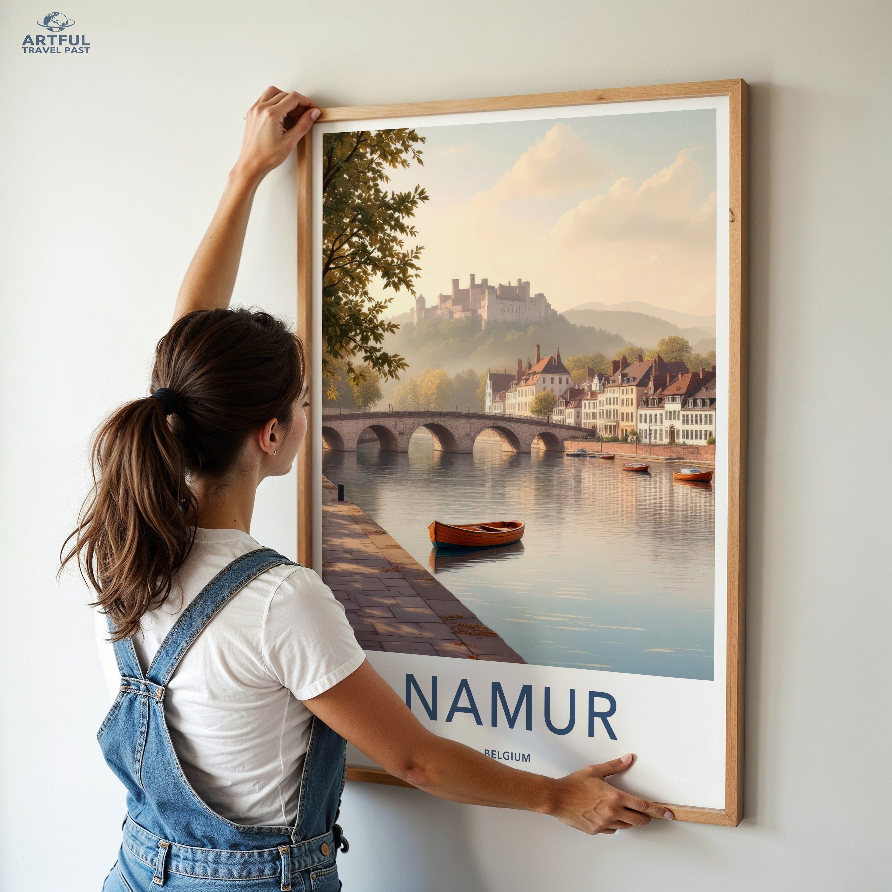 Namur Poster - Belgium Wall Art