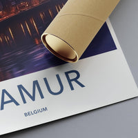 Namur Poster | Belgium Wall Art | Europe Decor
