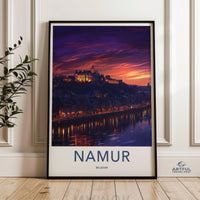 Namur Poster | Belgium Wall Art | Europe Decor