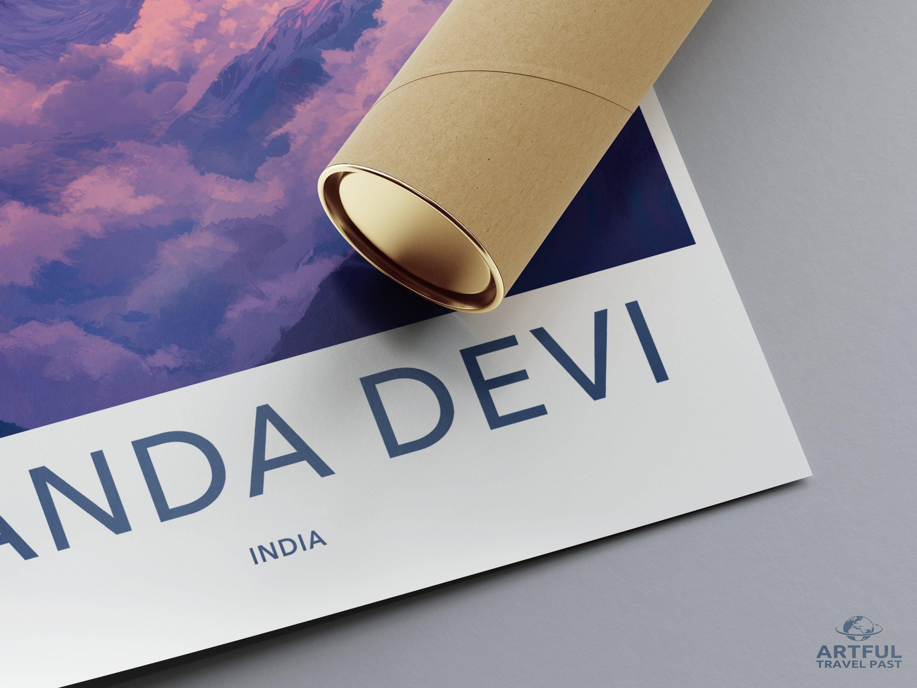 Nanda Devi National Park Poster | India Wall Art