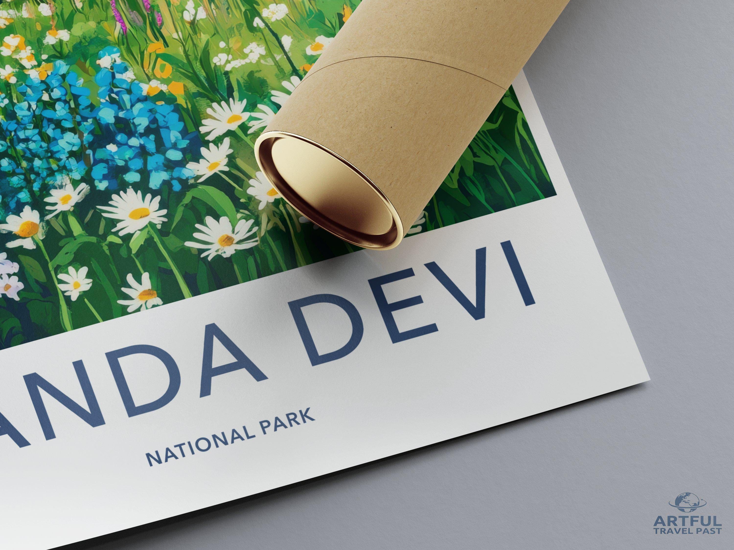 Nanda Devi National Park Poster | India Wall Art