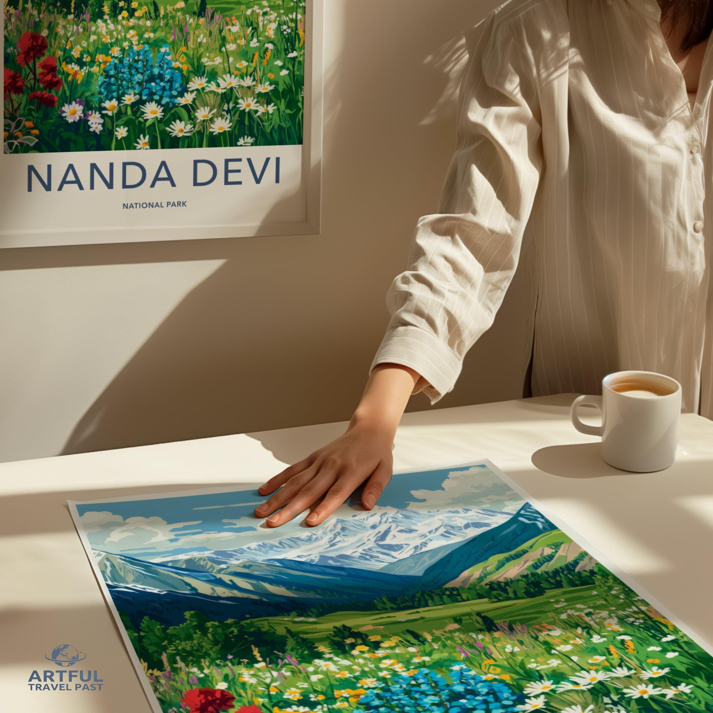 Nanda Devi National Park Poster | India Wall Art