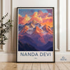 Nanda Devi National Park Poster | India Wall Art